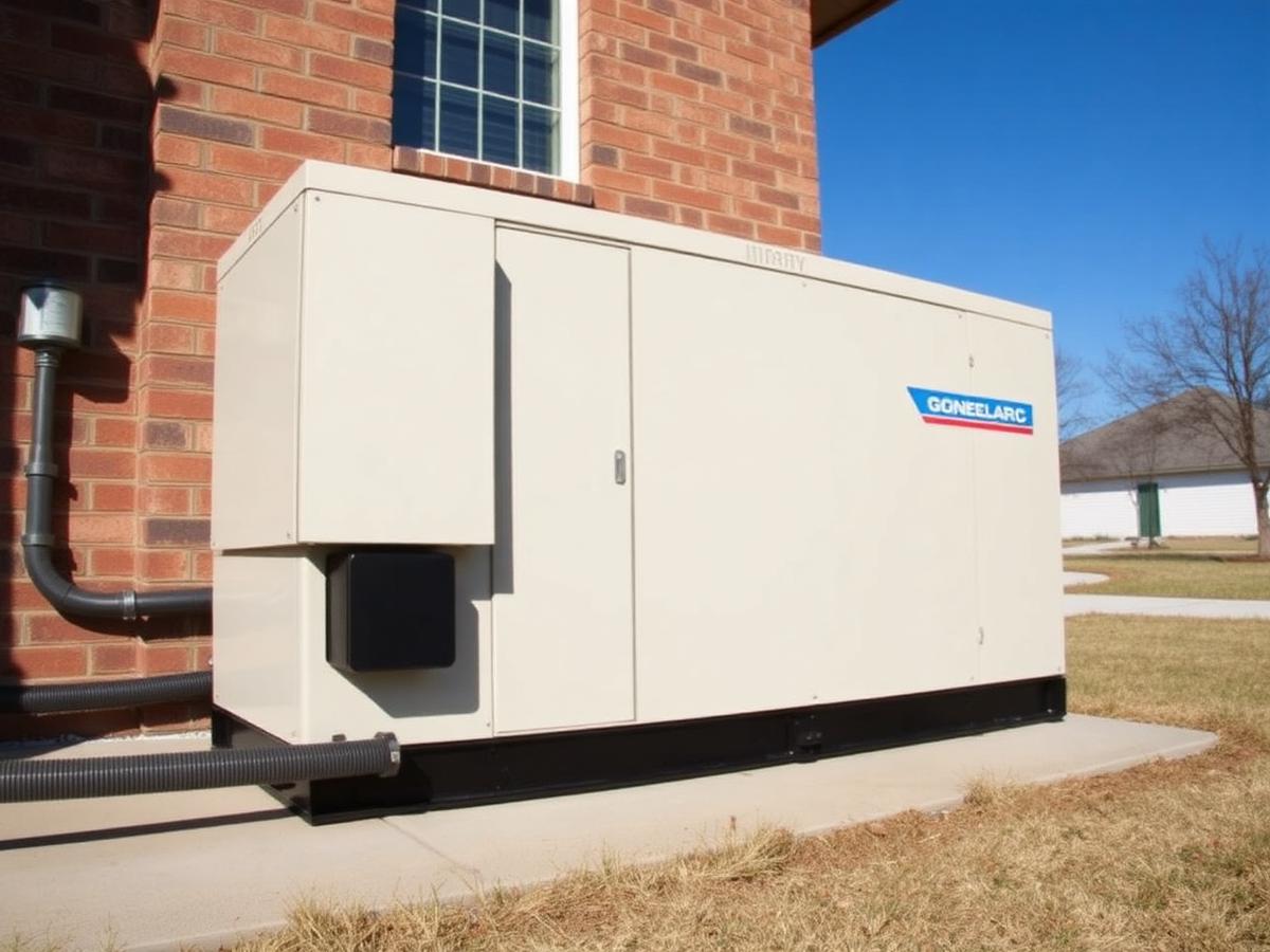 Generac 22 kW standby system